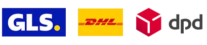 Versand mit GLS, DHL, DPD